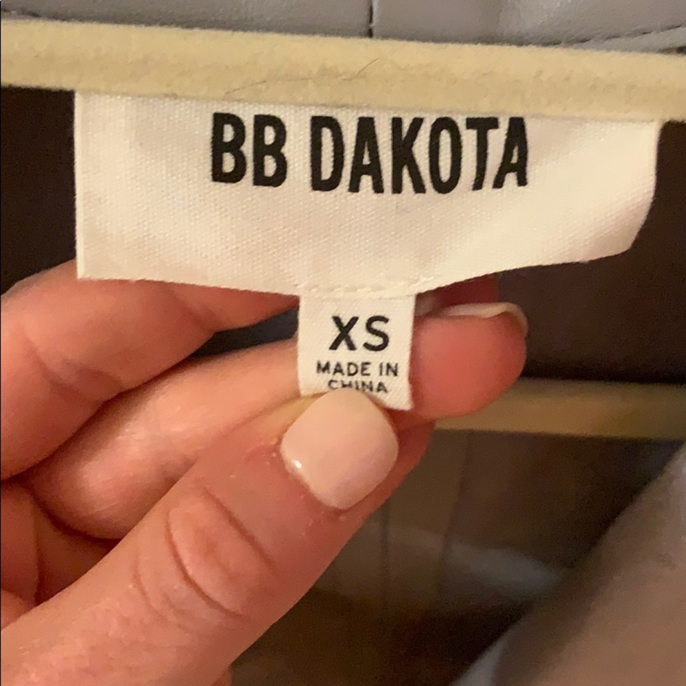 Gray Leather Jacket - image 3